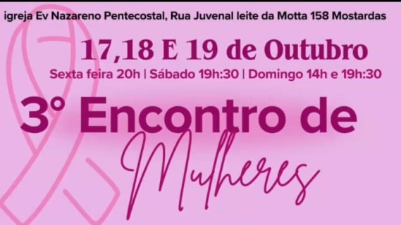 3° Encontro de Mulheres em Mostardas